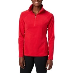 Fleecepullover Columbia Glacial Fleece IV 1/2 Zip Feuerrot Damen