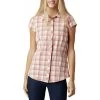 Columbia Saturday Trail II Damen Hemd Kurzarm Rosa/weiß -Columbia Shop cl 1840421 639 001