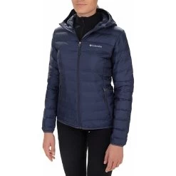 Jacke Columbia Lake 22 Down Hooded Dunkelblau Damen