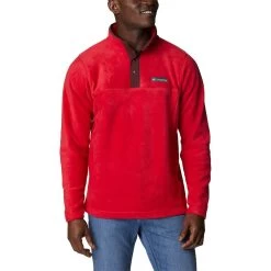 Columbia Steens Mountain Fleecepullover Rot