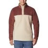 Columbia Steens Mountain Fleecepullover Granatrot/hellrosa