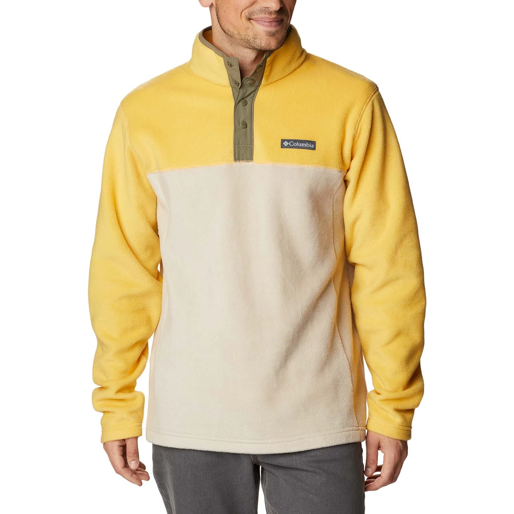 Columbia Steens Mountain Fleecepullover Gelb/hellbeige 3 Columbia Steens Mountain Fleecepullover Gelb/hellbeige