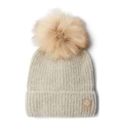 Columbia Winter Blur Pom Pom Mütze Beige