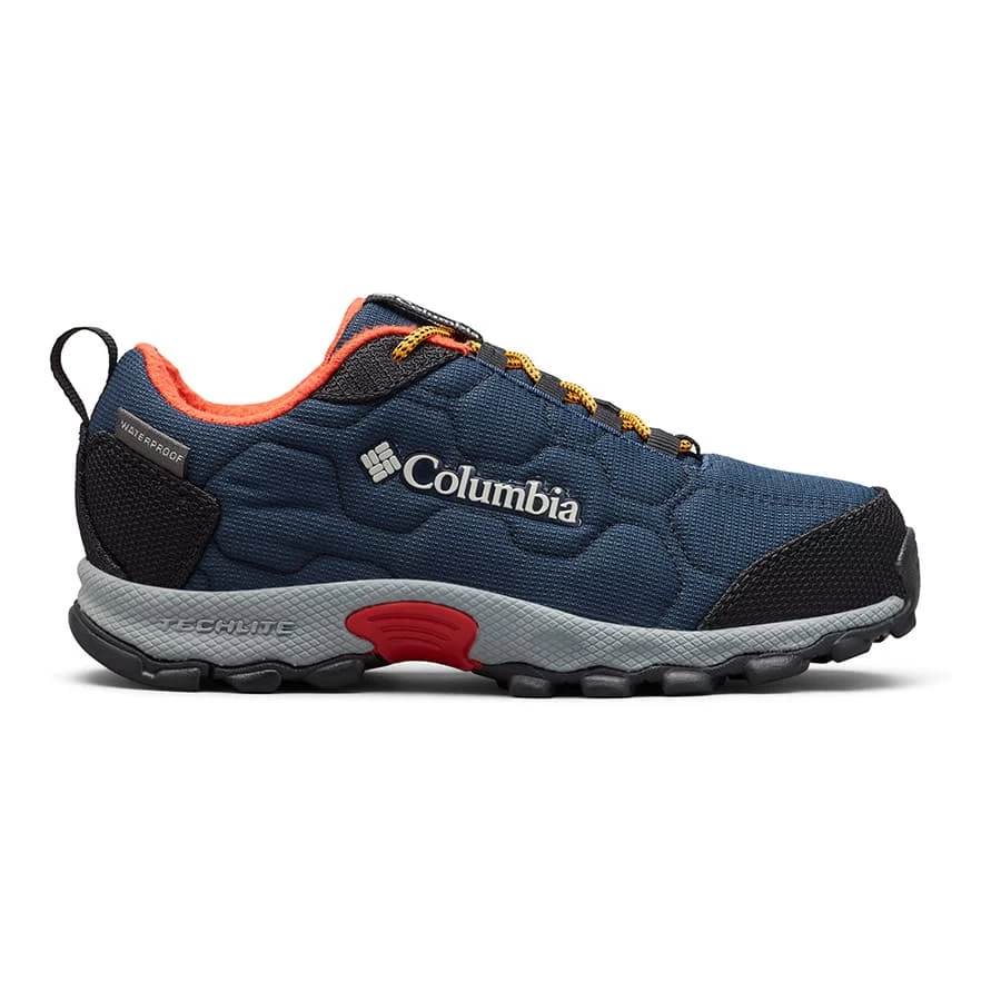 Columbia Firecamp Sledder 3 Waterproof Junior Schuhe Blau/orange/gelb 3 Columbia Firecamp Sledder 3 Waterproof Junior Schuhe Blau/orange/gelb