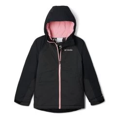 Columbia Alpine Action II Kinder Outdoorjacke Schwarz/rosa