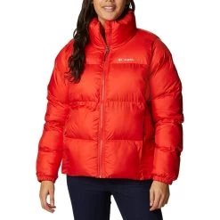 Columbia Puffect Damen Jacke Rot