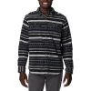 Columbia Flare Gun Fleece Over Langarmhemd Schwarz/weiß/gestreift 1 Columbia Flare Gun Fleece Over Langarmhemd Schwarz/weiß/gestreift -Columbia Shop cl 1866624 017 001