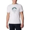 Columbia Rapid Ridge Graphic T-Shirt Weiß/Logo Blau -Columbia Shop cl 1888813 108 001