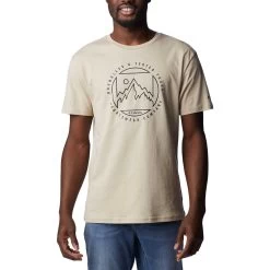 Columbia Rapid Ridge Graphic T-Shirt Weiß/braun