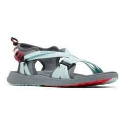 Columbia Damen Sandalen Dunkelgrau/himmelblau
