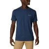 Columbia Tech Trail Crew Neck T-Shirt Marineblau