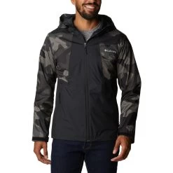 Columbia Inner Limits II Outdoorjacke Schwarz/militärgrün
