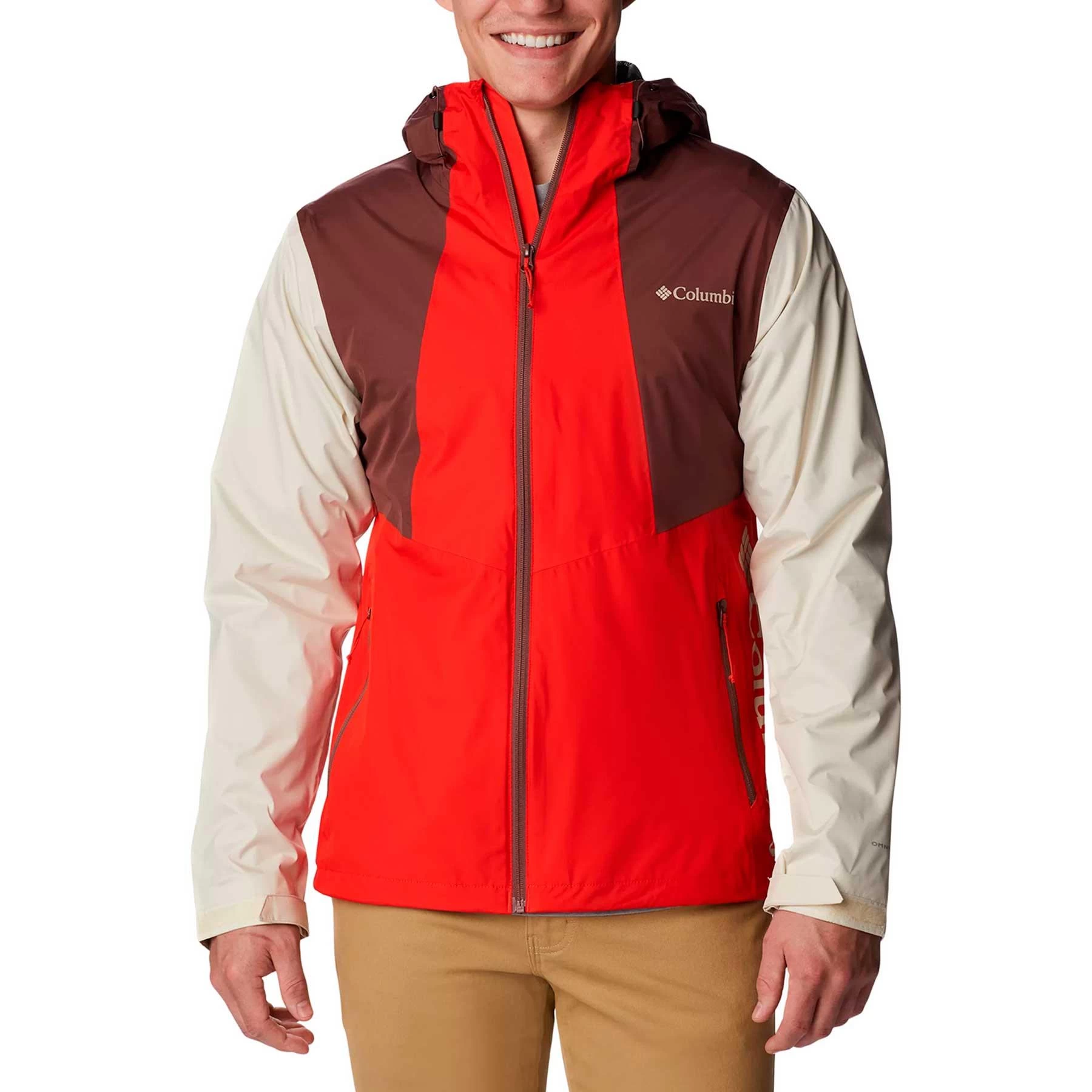 Columbia Inner Limits II Outdoorjacke Granatrot/beige 3 Columbia Inner Limits II Outdoorjacke Granatrot/beige