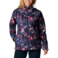 Columbia Inner Limits II Damen Outdoorjacke Bedruckt/blau/lila