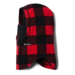 Columbia Frosty Trail Kinder Sturmhaube Rot/schwarz