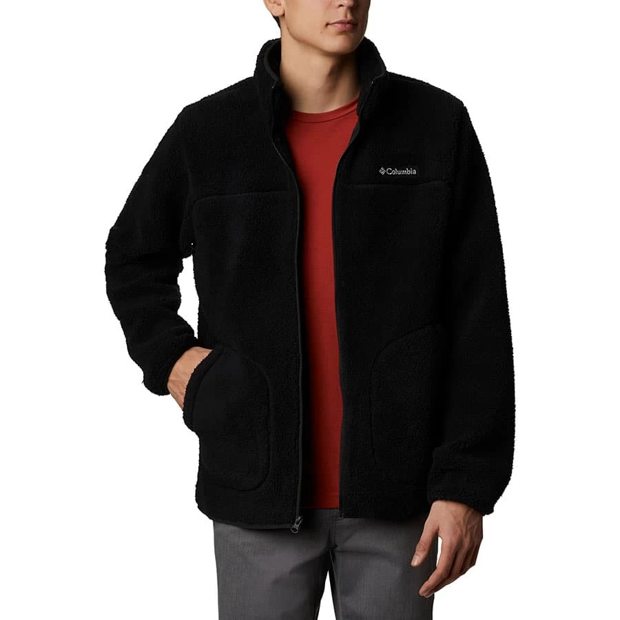 Columbia Rugged Ridge II Sherpa Fleecejacke Schwarz 3 Columbia Rugged Ridge II Sherpa Fleecejacke Schwarz