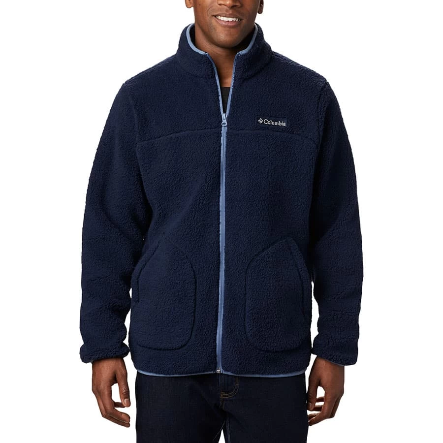 Columbia Rugged Ridge II Sherpa Fleecejacke Marineblau 3 Columbia Rugged Ridge II Sherpa Fleecejacke Marineblau