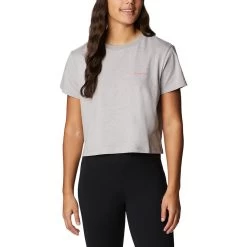 Columbia North Cascades Damen T-Shirt Hellgrau