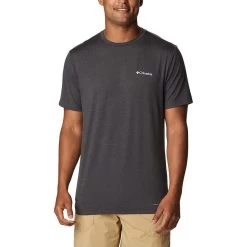 Columbia Tech Trail Graphic T-Shirt Schwarz