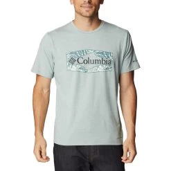 Columbia Sun Trek T-Shirt Grau-blau