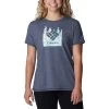 Columbia Sun Trek Graphic Damen T-Shirt Knallblau/grau 1 Columbia Sun Trek Graphic Damen T-Shirt Knallblau/grau -Columbia Shop cl 1931753 472 001