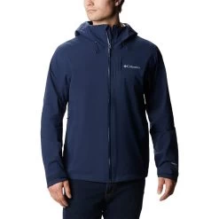 Columbia Omni-Tech Ampli-Dry Shelljacke Marineblau