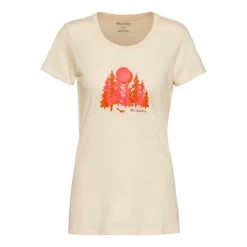 Columbia Daisy Days Damen T-Shirt Cremeweiß/rosa/bedruckt