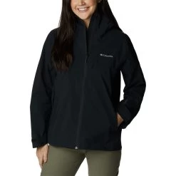 Columbia Omni-Tech Ampli-Dry Damen Shelljacke Schwarz