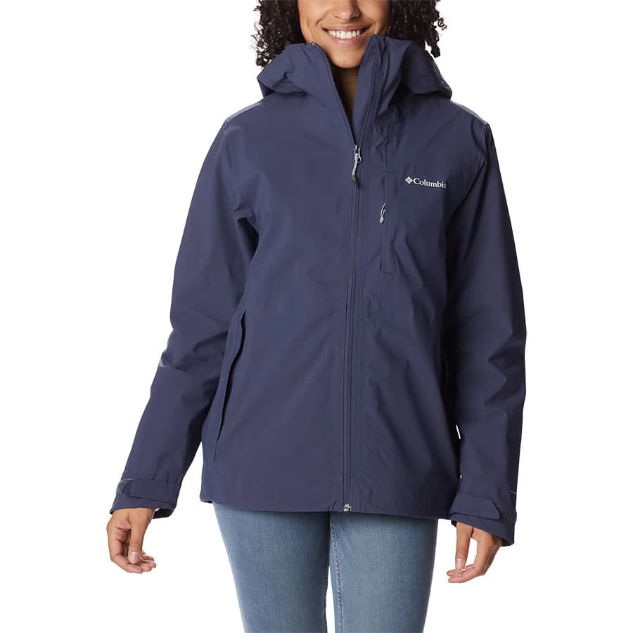 Columbia Omni-Tech Ampli-Dry Damen Shelljacke Blau 3 Columbia Omni-Tech Ampli-Dry Damen Shelljacke Blau