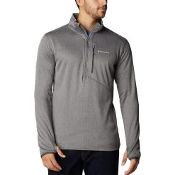 Columbia Park View Half Zip Fleecepullover Grau
