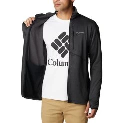 Columbia Park View Full Zip Fleecejacke Schwarz