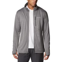 Columbia Park View Full Zip Fleecejacke Grau