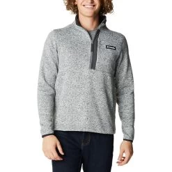 Columbia Sweater Weather Half Zip Fleecepullover Grau