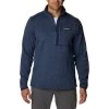 Columbia Sweater Weather Half Zip Fleecejacke Marineblau 1 Columbia Sweater Weather Half Zip Fleecejacke Marineblau -Columbia Shop cl 1954111 478 001