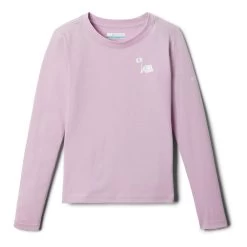 Columbia Hazeldel Hill Kinder Langarmshirt Hellrosa