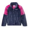 Columbia Fire Side II Sherpa Half Zip Kinder Fleecepullover Marineblau/rosa -Columbia Shop cl 1958281 467 001