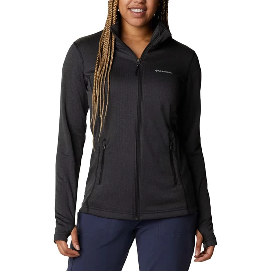 Columbia Park View Full Zip Damen Fleecejacke Schwarz 3 Columbia Park View Full Zip Damen Fleecejacke Schwarz