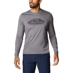Columbia Brighton Woods Langarmshirt Grau