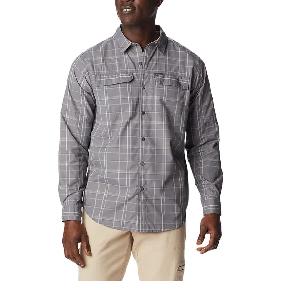 Columbia Silver Ridge EU 2.0 Plaid Langarmhemd Grau 3 Columbia Silver Ridge EU 2.0 Plaid Langarmhemd Grau