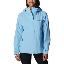 Columbia Earth Explorer Shell Damen Steppjacke Himmelblau
