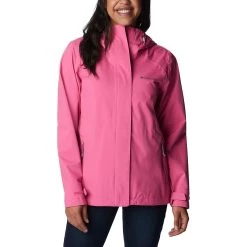 Columbia Earth Explorer Shell Damen Steppjacke Pink