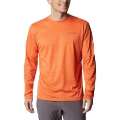 Columbia Alpine Chill Zero Langarmshirt Orange