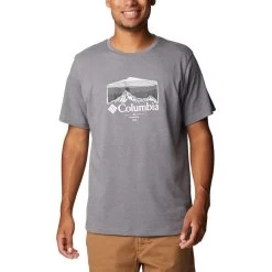 Columbia Thistletown Hills Graphic T-Shirt Grau