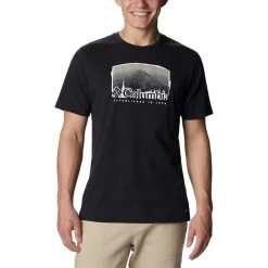 Columbia Thistletown Hills Graphic T-Shirt Schwarz