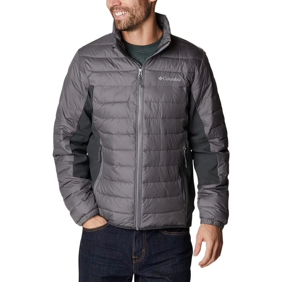 Columbia Powder Lite Hybrid Outdoorjacke Grau