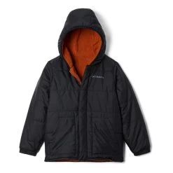 Columbia Big Fir Reversible Kinder Outdoorjacke Schwarz
