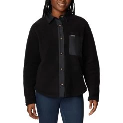 Columbia West Bend Shirt Damen Langarmhemd Schwarz