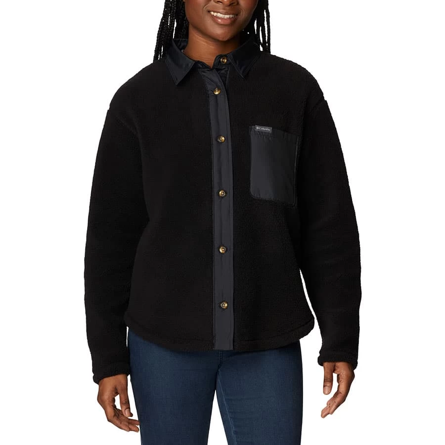 Columbia West Bend Shirt Damen Langarmhemd Schwarz 3 Columbia West Bend Shirt Damen Langarmhemd Schwarz