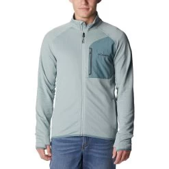 Columbia Triple Canyon Full Zip Fleecejacke Hellgrau