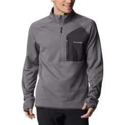 Columbia Triple Canyon Half Zip Fleecepullover Dunkelgrau